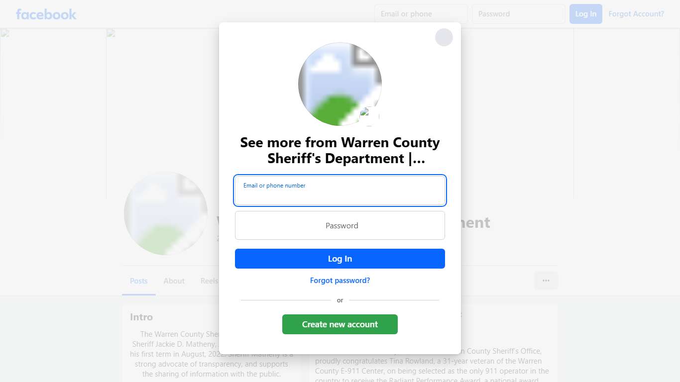 Warren County Sheriff's Department McMinnville TN Facebook